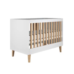 Baby Bed Kubi White Scandinavian Cot